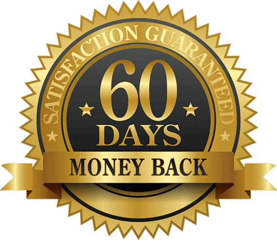 60 days money back guarantee